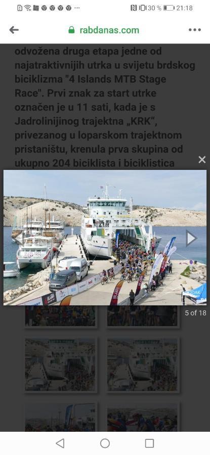 Apartmani Ana I Predrag Lopar Eksteriør billede